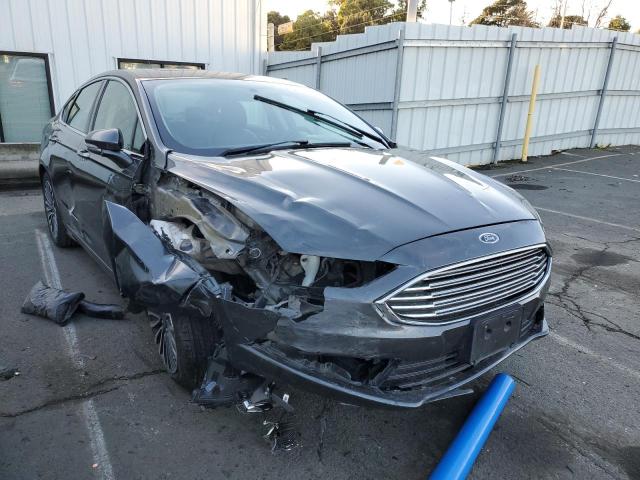 3FA6P0LU3HR253013 - 2017 FORD FUSION SE HYBRID CHARCOAL photo 4