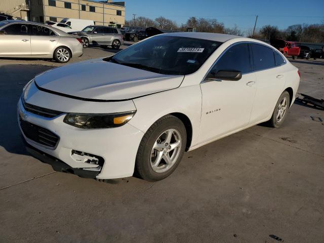 1G1ZB5ST8HF158366 - 2017 CHEVROLET MALIBU LS WHITE photo 1