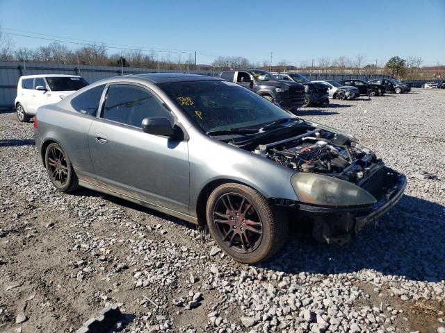 JH4DC54845S001359 - 2005 ACURA RSX GRAY photo 4