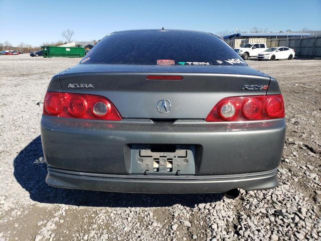 JH4DC54845S001359 - 2005 ACURA RSX GRAY photo 6