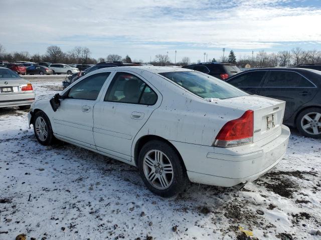 YV1RS592X72604621 - 2007 VOLVO S60 2.5T WHITE photo 2