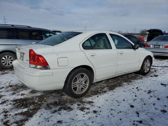 YV1RS592X72604621 - 2007 VOLVO S60 2.5T WHITE photo 3