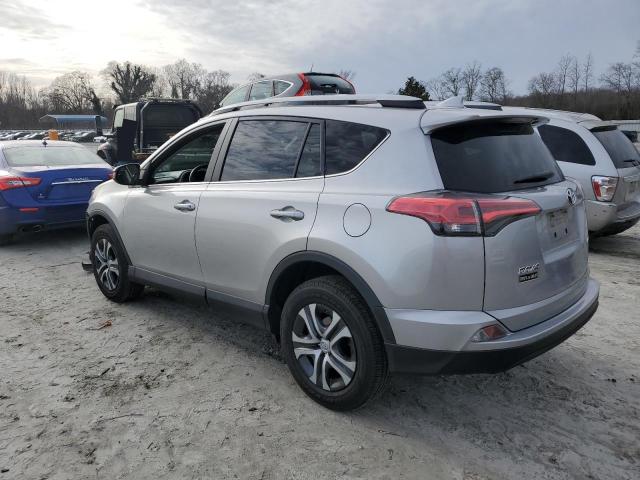 2T3ZFREV4HW400438 - 2017 TOYOTA RAV4 LE GRAY photo 2