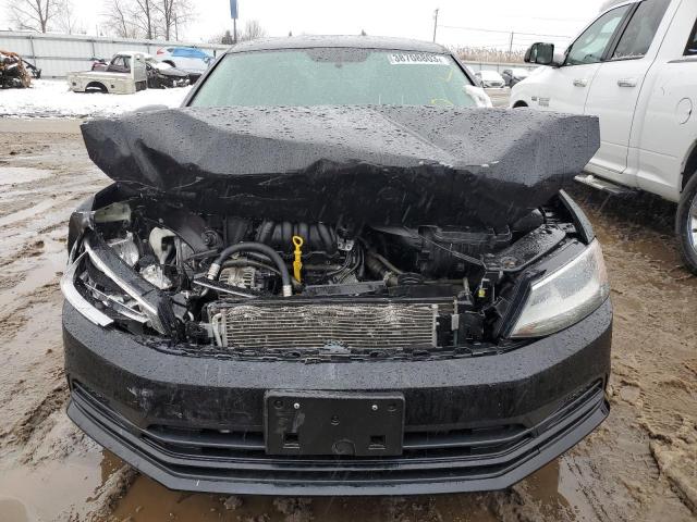 3VW1K7AJ6FM298295 - 2015 VOLKSWAGEN JETTA BASE Սև լուսանկար 5