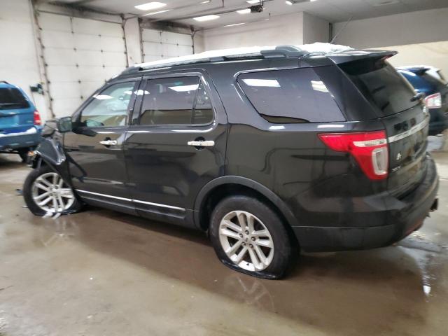 1FM5K8D80FGB69316 - 2015 FORD EXPLORER XLT BLACK photo 2