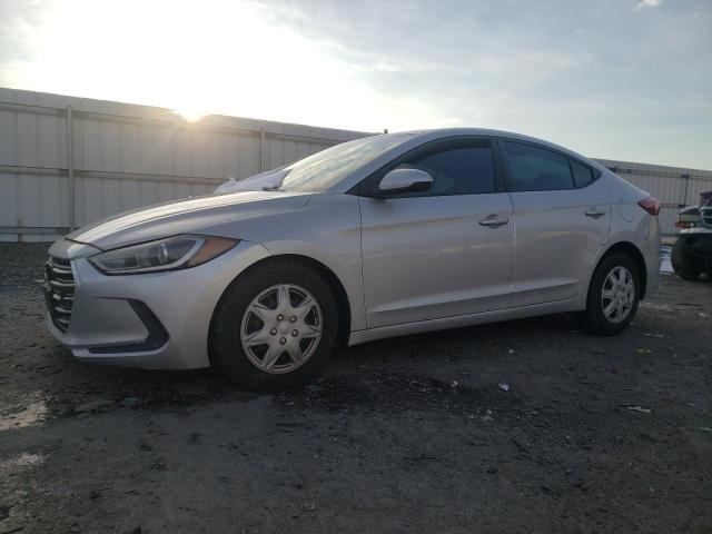 KMHD74LF4HU113888 - 2017 HYUNDAI ELANTRA SE SILVER photo 1