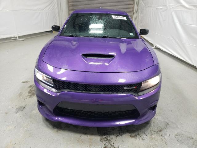 2C3CDXHG7KH519433 - 2019 DODGE CHARGER GT PURPLE photo 5