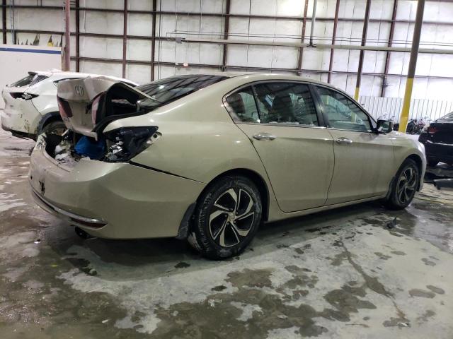 1HGCR2F3XGA053956 - 2016 HONDA ACCORD LX TAN photo 3