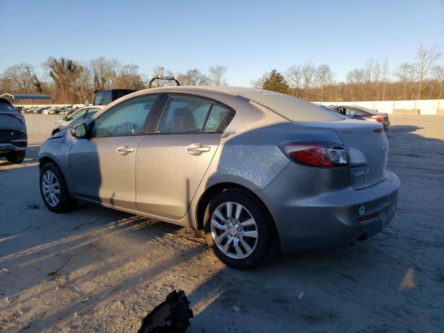 JM1BL1U71D1721926 - 2013 MAZDA 3 I SILVER photo 2