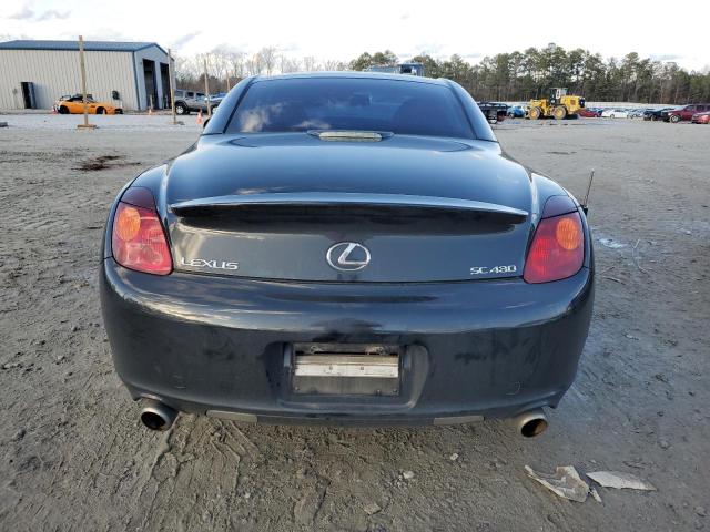 JTHFN48Y930040965 - 2003 LEXUS SC 430 BLACK photo 6