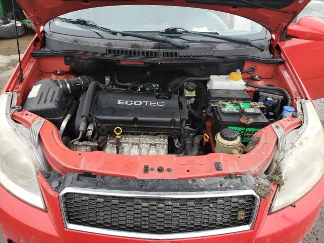 KL1TD6DE5AB095940 - 2010 CHEVROLET AVEO LS Qırmızı foto 11