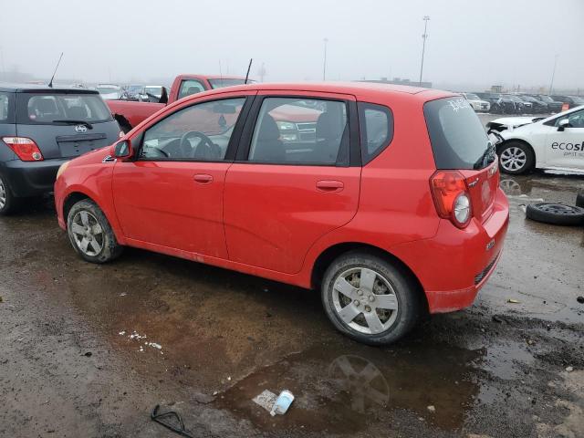 KL1TD6DE5AB095940 - 2010 CHEVROLET AVEO LS Qırmızı foto 2