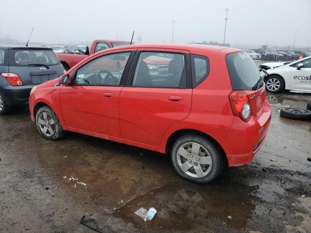 KL1TD6DE5AB095940 - 2010 CHEVROLET AVEO LS RED photo 2