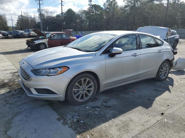 3FA6P0HD7HR304148 - 2017 FORD FUSION SE SILVER photo 1