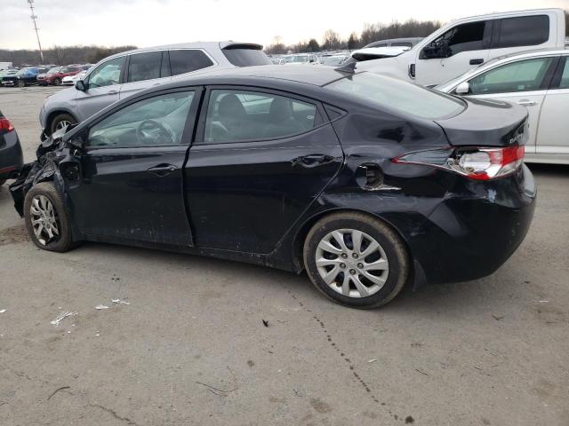 5NPDH4AE3DH223184 - 2013 HYUNDAI ELANTRA GLS BLACK photo 2