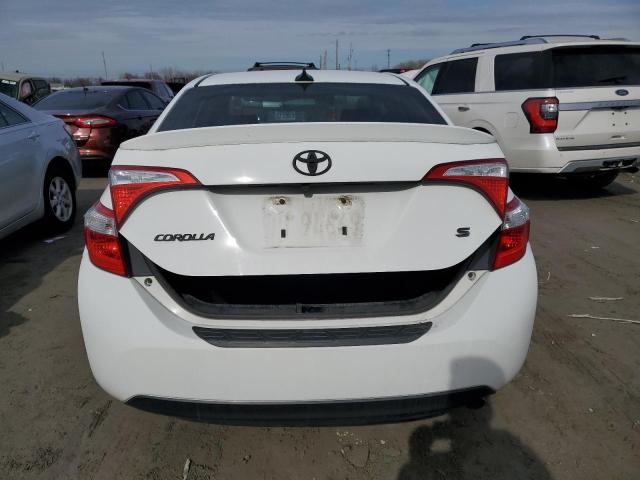 5YFBURHE2GP398619 - 2016 TOYOTA COROLLA L WHITE photo 6