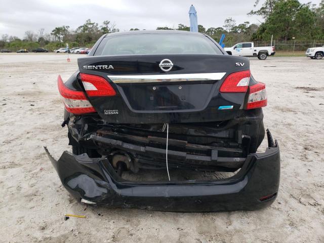 1N4AB7AP6DN903268 - 2013 NISSAN SENTRA S BLACK photo 6