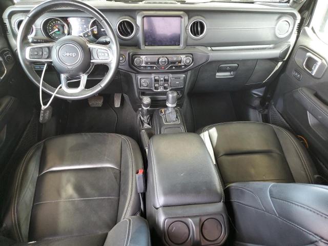 1C4JJXP67NW113534 - 2022 JEEP WRANGLER U SAHARA 4XE BLACK photo 8