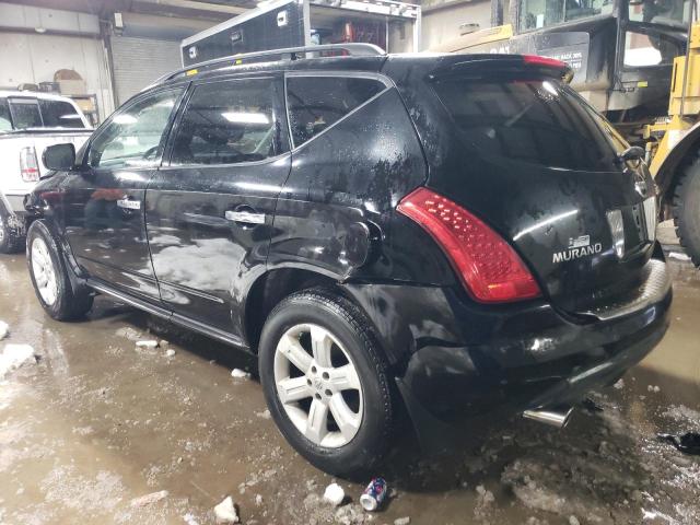 JN8AZ08W77W632394 - 2007 NISSAN MURANO SL BLACK photo 2