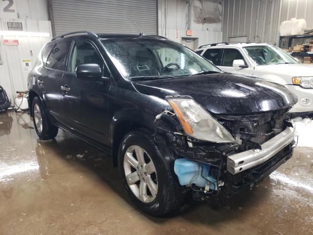 JN8AZ08W77W632394 - 2007 NISSAN MURANO SL BLACK photo 4