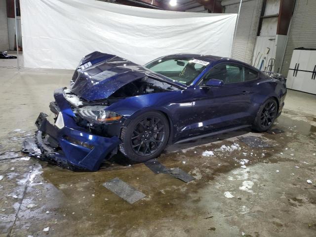 1FA6P8TH0J5161531 - 2018 FORD MUSTANG BLUE photo 1