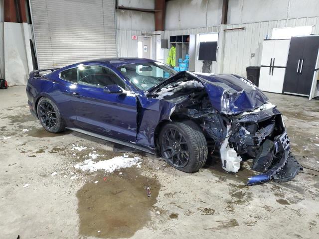 1FA6P8TH0J5161531 - 2018 FORD MUSTANG BLUE photo 4