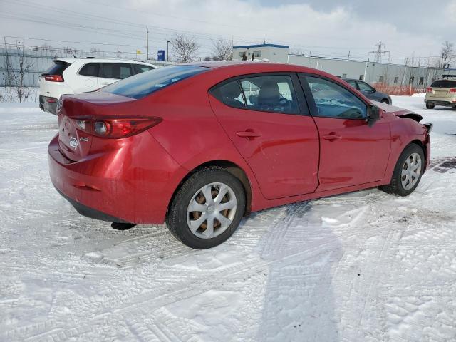 JM1BN1U76H1131205 - 2017 MAZDA 3 SPORT RED photo 3