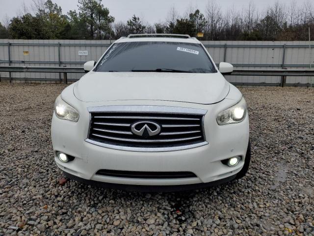 5N1AL0MN2EC542350 - 2014 INFINITI QX60 WHITE photo 5