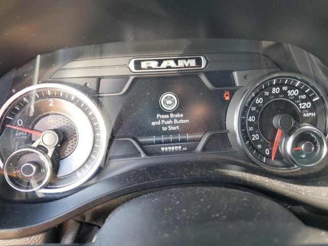 1C6RREJT0KN628446 - 2019 RAM 1500 LARAMIE GRAY photo 9