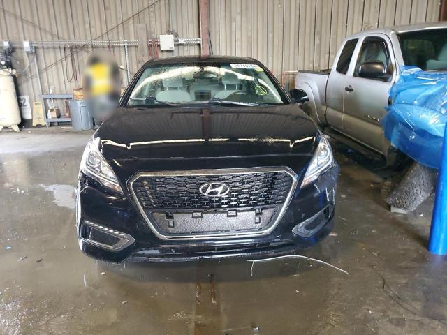 KMHE24L17GA031693 - 2016 HYUNDAI SONATA HYBRID BLACK photo 5