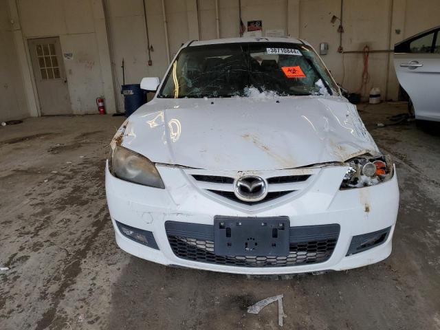 JM1BK323481781364 - 2008 MAZDA 3 S WHITE photo 5