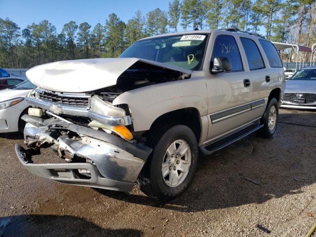 1GNEC13T85J211271 - 2005 CHEVROLET TAHOE C1500 TAN photo 1