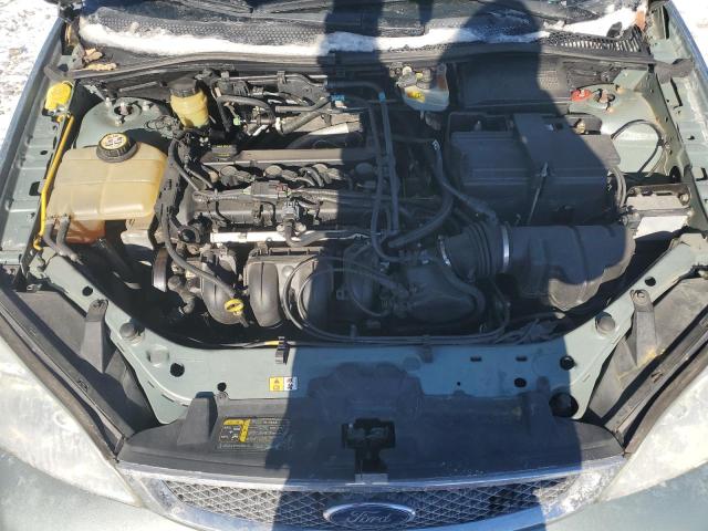 1FAHP34N96W106853 - 2006 FORD FOCUS ZX4 GRAY photo 11