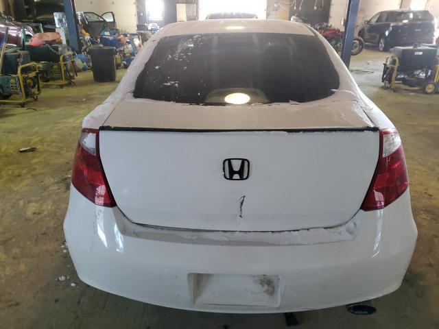 1HGCS1B39AA009524 - 2010 HONDA ACCORD LX WHITE photo 6