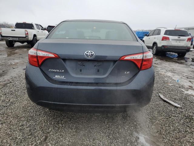 5YFBURHEXFP323536 - 2015 TOYOTA COROLLA L GRAY photo 6