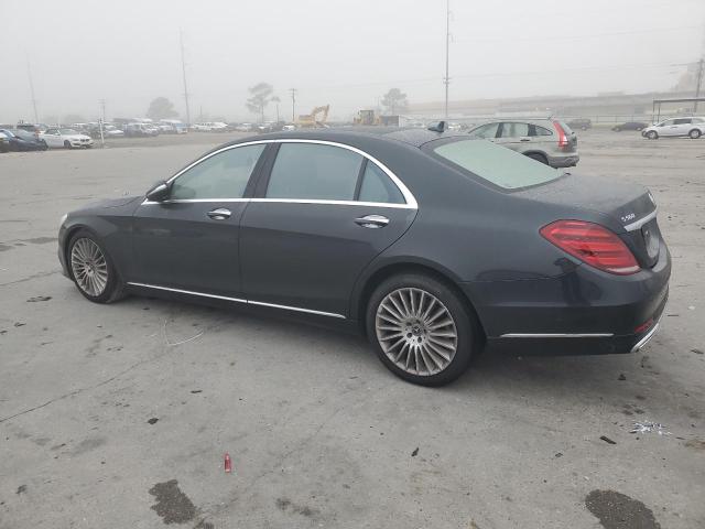 WDDUG8DB2JA379754 - 2018 MERCEDES-BENZ S 560 BLACK photo 2