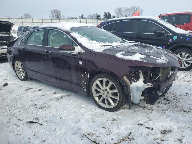 3LN6L2J91DR817764 - 2013 LINCOLN MKZ PURPLE photo 4