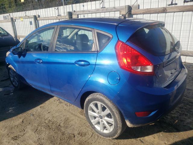 3FADP4EJ7BM142972 - 2011 FORD FIESTA SE BLUE photo 2