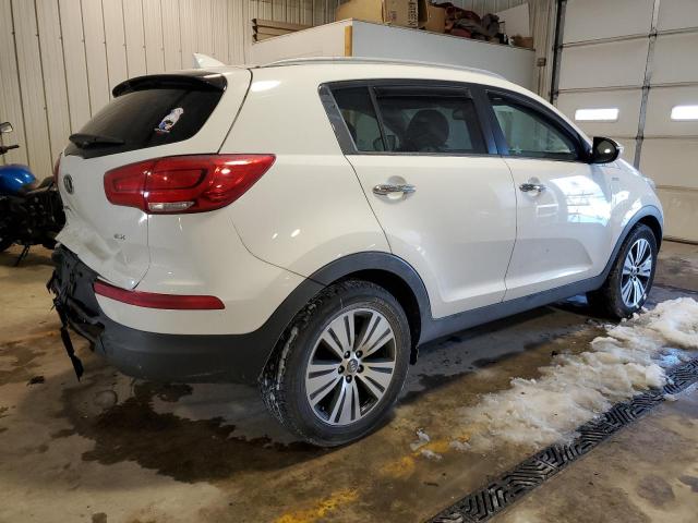 KNDPCCAC8F7691620 - 2015 KIA SPORTAGE EX WHITE photo 3