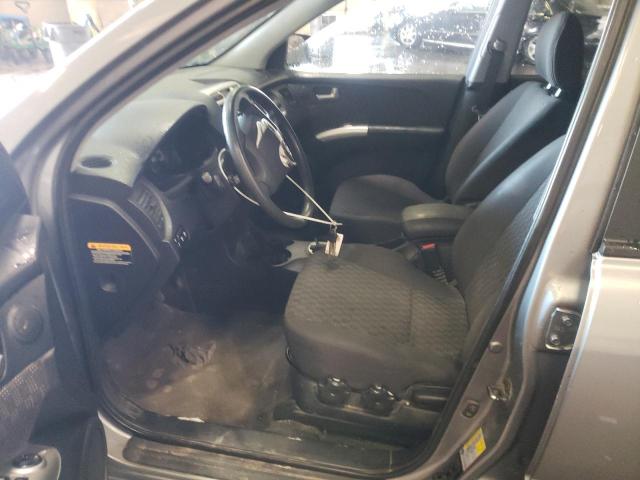 KNDJE723777354119 - 2007 KIA SPORTAGE EX GRAY photo 7