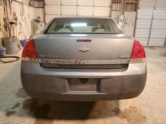 2G1WB58N489110951 - 2008 CHEVROLET IMPALA LS GRAY photo 6