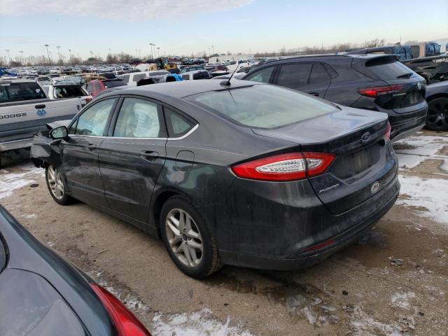 1FA6P0H74F5114222 - 2015 FORD FUSION SE GRAY photo 2