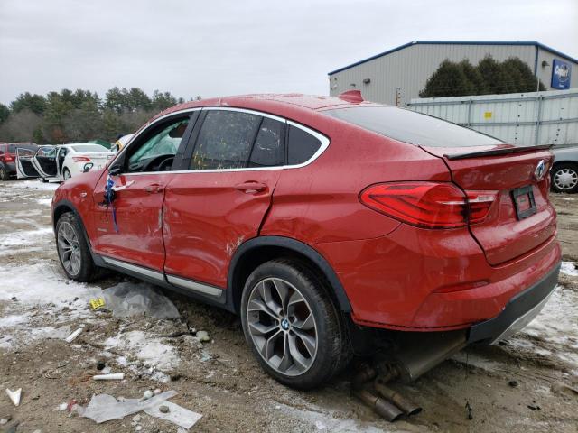 5UXXW3C5XG0R20264 - 2016 BMW X4 XDRIVE28I RED photo 2