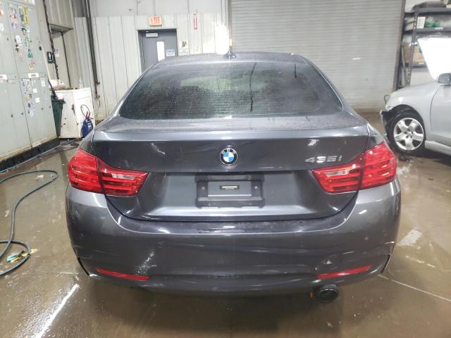 WBA4B1C56FD955537 - 2015 BMW 435 I GRAN COUPE GRAY photo 6