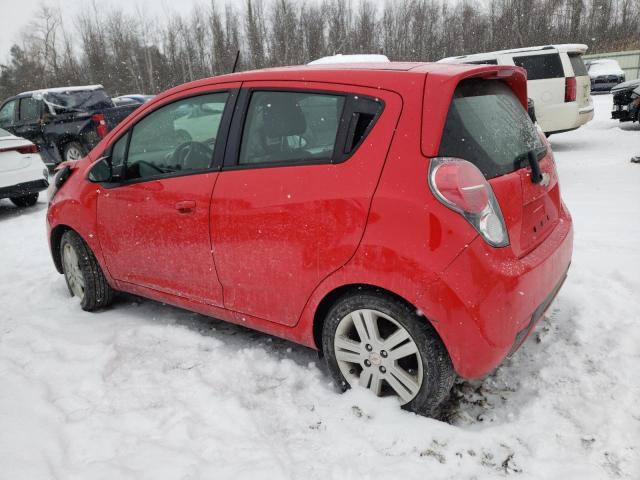 KL8CB6S96EC448439 - 2014 CHEVROLET SPARK LS RED photo 2