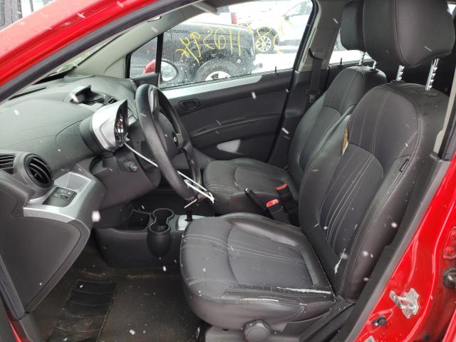 KL8CB6S96EC448439 - 2014 CHEVROLET SPARK LS RED photo 7