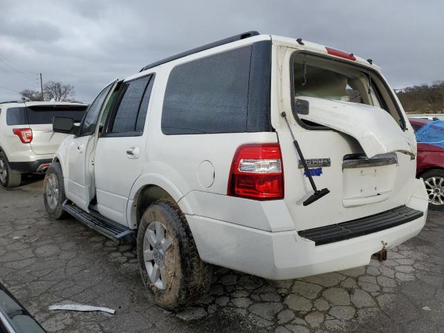 1FMJU1F52AEB71558 - 2010 FORD EXPEDITION XLT WHITE photo 2