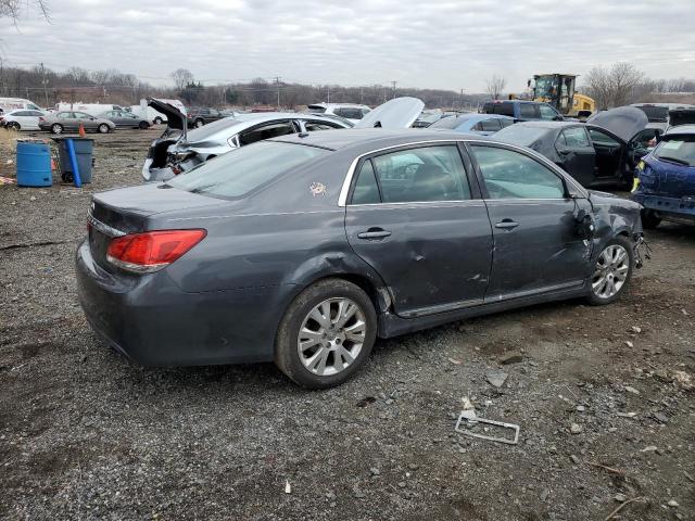 4T1BK3DB0BU395210 - 2011 TOYOTA AVALON BASE GRAY photo 3