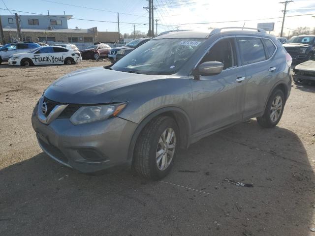 KNMAT2MT2FP554359 - 2015 NISSAN ROGUE S SILVER photo 1