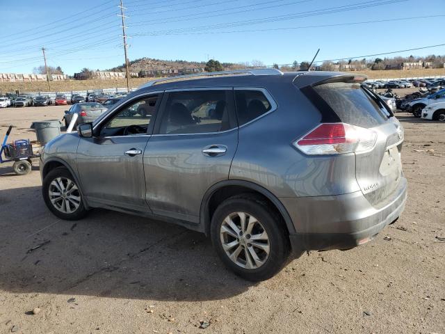 KNMAT2MT2FP554359 - 2015 NISSAN ROGUE S SILVER photo 2